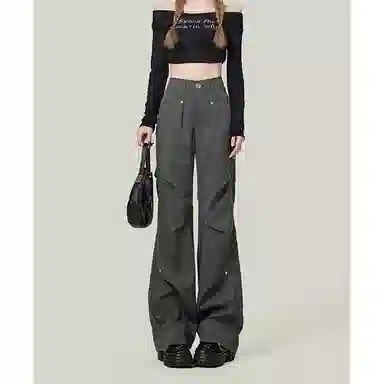 么宁 宽松百搭时尚休闲裤 女款