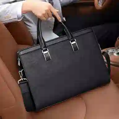 Laorentou Briefcase Black