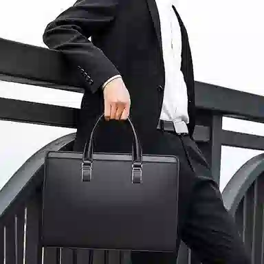 Laorentou Briefcase Black