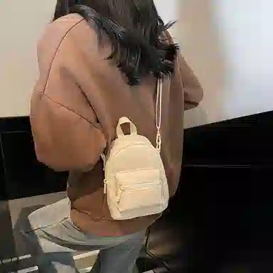 伊曼家 时尚简约百搭休闲高级感 布 单肩手提包 女款 多色