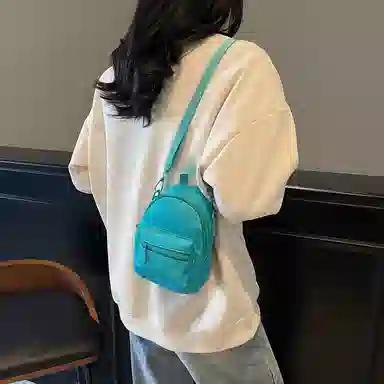 伊曼家 时尚简约百搭休闲高级感 布 单肩手提包 女款 多色