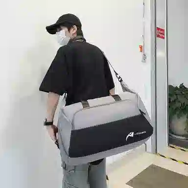 伊曼家 街头潮流简约时尚高级质感小众多巴胺轻便百搭 尼龙 单肩包 女款 粉色/红色/黑色/绿色/灰色