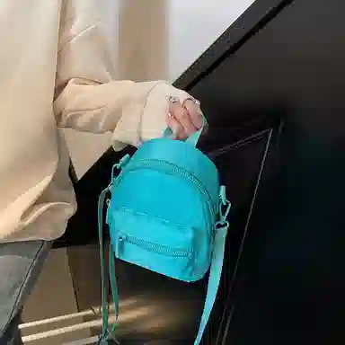 伊曼家 时尚简约百搭休闲高级感 布 单肩手提包 女款 多色