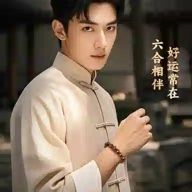 易明居 新中式国潮 招财十二生肖六合 本命年平安守护 复古小众文玩佛珠手饰 时来运转 单圈#好运 金丝檀木 木作手串 男女同款情侣款