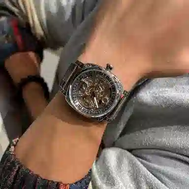 MXXSEE Trend Cool Series Double-sided Skeleton Automatic