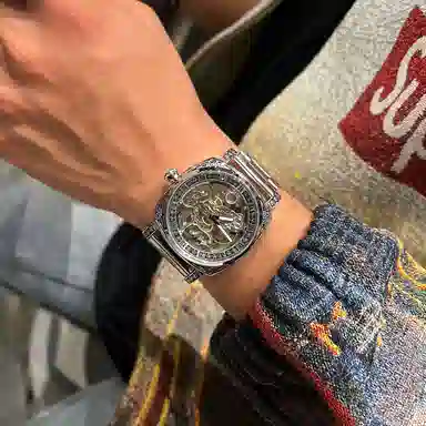 MXXSEE Trend Cool Series Double-sided Skeleton Automatic