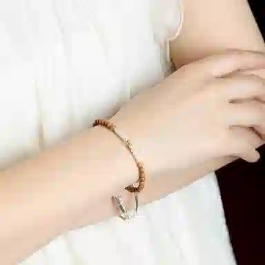 三檀小舍 国风国潮新中式 小众高级轻奢 送礼 檀木 手链 男女同款情侣款