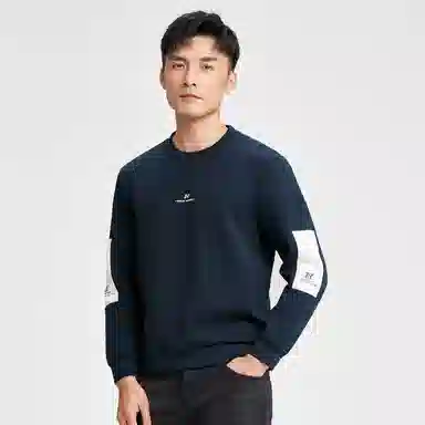 才子 宽松套头修身内搭卫衣 男款