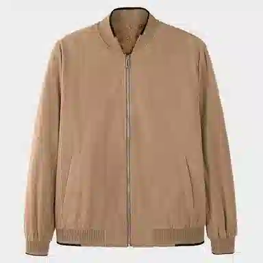 才子 时尚撞色棒球领休闲夹克 男款