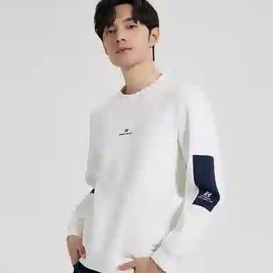 才子 宽松套头修身内搭卫衣 男款