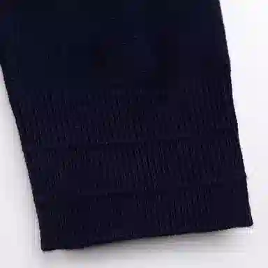 才子 满印风刺绣圆领休闲毛衣 男款