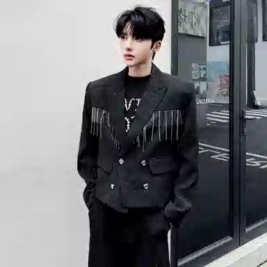 Freshclean Chain Tassel Blazer