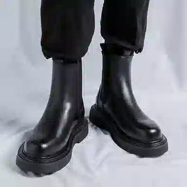 ZUWUDONG Chelsea Boots Black