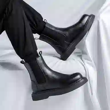 ZUWUDONG Chelsea Boots Black