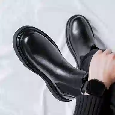 ZUWUDONG Chelsea Boots Black