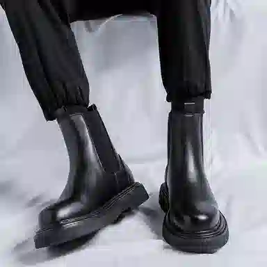 ZUWUDONG Chelsea Boots Black