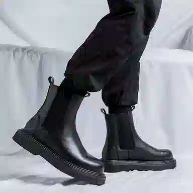 ZUWUDONG Chelsea Boots Black