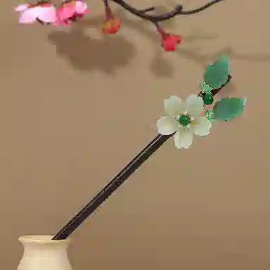 清风伴 圣所 流苏步摇新中式 木 发簪 女款