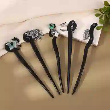 初无影 圣所 流苏步摇新中式 木质 发簪 女款