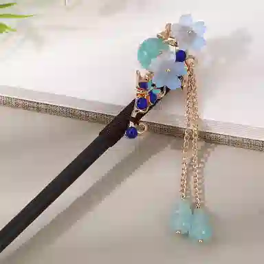 梦归所 圣所 新中式流苏 木 发簪 女款