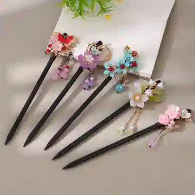 深情韵 圣所 新中式流苏 合金 发簪 女款