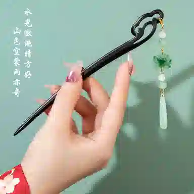 圣所 国潮新中式流苏古风 木 发簪 女款