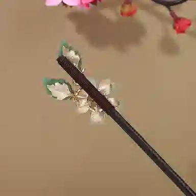 清风伴 圣所 流苏步摇新中式 木 发簪 女款