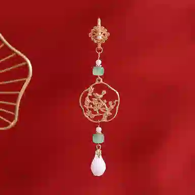 圣所 喜上枝头 新中式旗袍压襟古风 汉服茶服 挂件 女款