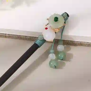 帘儿底 圣所 新中式流苏 木 发簪 女款