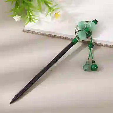 斜飞香 圣所 新中式流苏 木 发簪 女款