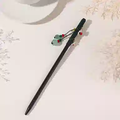 圣所 烈焰鸟 木 发簪 女