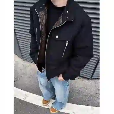 悍戈 座山蟒主题男士多季百搭工装风夹克外套 男款