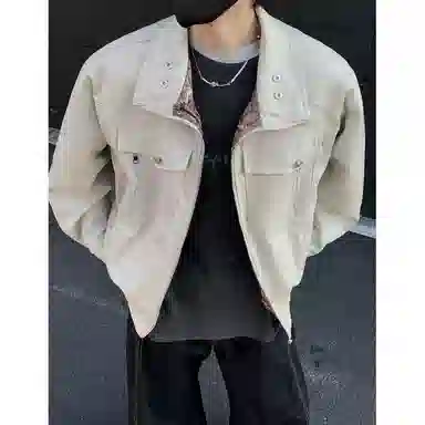 悍戈 座山蟒主题男士多季百搭工装风夹克外套 男款