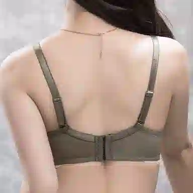 水中花 小胸聚拢无钢圈蕾丝舒适固定双肩带文胸 女款