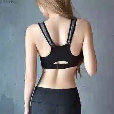 水中花 无钢圈中厚杯运动文胸 女款