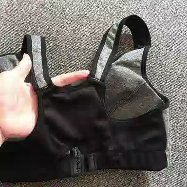 水中花 无钢圈中厚杯运动文胸 女款