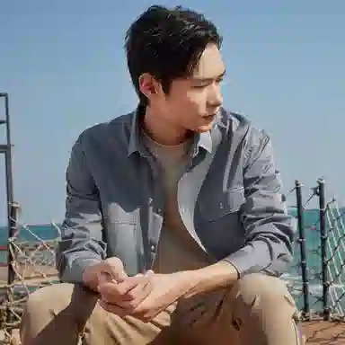 红豆 明线款口袋款休闲长袖衬衫 男款 深灰