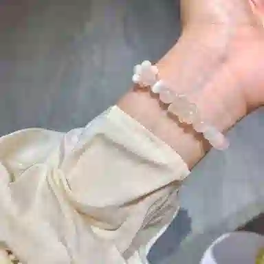 金瑞邦 简单百搭 显白精致 小熊 小众设计 轻奢 可爱高档 水逆退散 上岸考研 转运来福 招财进宝 精准桃花#好运 水晶 手串 女款