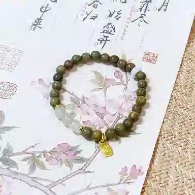 金瑞邦 复古 小众设计 新中式国潮 文玩 叠戴 转运来财 平步青云 步步高升 精准桃花 金丝檀木 木作手串 男女同款情侣款