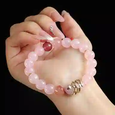 金瑞邦 新中式国潮 简单百搭 显白气质  国风 小众设计 高级感 招财进宝 转运来财 平步青云 精准桃花 水晶 手串 女款