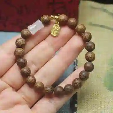 金瑞邦 念珠 竹节 新中式国潮 文玩 简单百搭 显白高档 水逆退散 转运考研上岸 招财进宝 来福 福牌 金丝檀木 手串 男女同款情侣款