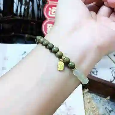 金瑞邦 复古 小众设计 新中式国潮 文玩 叠戴 转运来财 平步青云 步步高升 精准桃花 金丝檀木 木作手串 男女同款情侣款