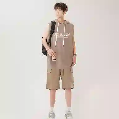 ADOONGA Streetwear Hoodie Vest