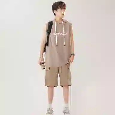 ADOONGA Streetwear Hoodie Vest