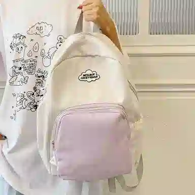 Xmithie Sweet Style Backpack Pink Gray