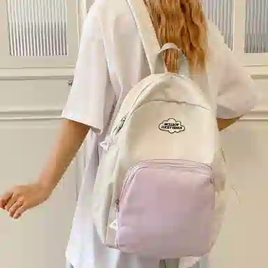 Xmithie Sweet Style Backpack Pink Gray
