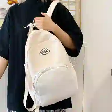 Xmithie Sweet Style Backpack Pink Gray