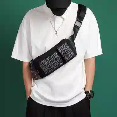 TINYAT Waist Bag Black