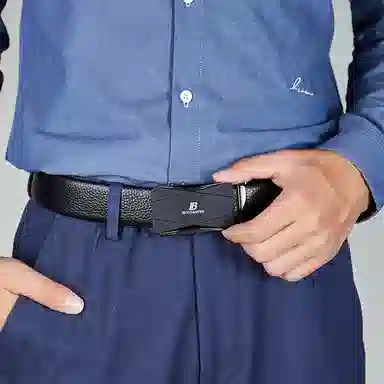Bosideng Casual Leather Belt 3.5CM