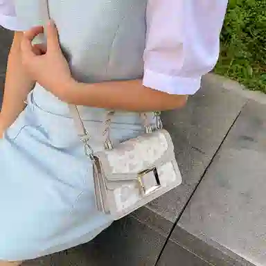 CAEISL&KCIEL Butterfly Jacquard Bag